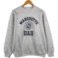 古着 80年代 ARTEX 3連プリント カレッジスウェットシャツ トレーナー USA製 メンズL相当 ヴィンテージ/eaa599788