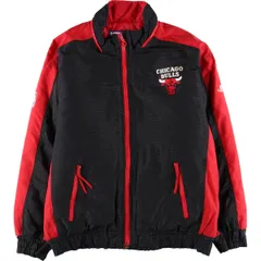 古着 LOGO Athletic NBA CHICAGOBULLS シカゴブルズ 中綿ジャケット パファージャケット メンズL相当/eaa598927