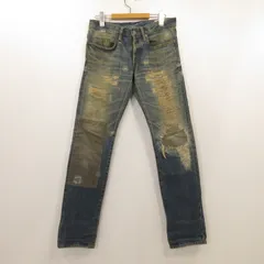 【姫路東店】 中古 HYSTERIC GLAMOUR | ヒステリックグラマー デニムパンツ 0202AP01 NOBU加工 ブルー サイズ：28 【107】