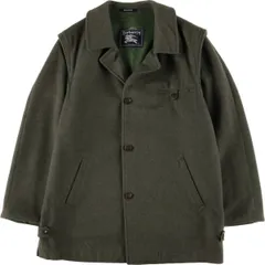 古着 バーバリー Burberry's ウールハーフコート メンズM相当/eaa593186