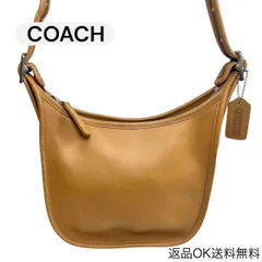 【返品OK】COACH コーチ オールド レザー ショルダーバッグ K3W 9950 ベージュ ヴィンテージ【D425601017308フ】