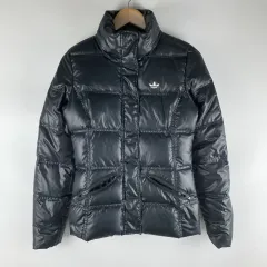 アディダス グースダウン 光沢 ブラック ダウン 85 251215