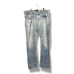AG ADORIANO GOLDSCHMIED 50's SLIM SLOUCHY SLIM CONE DENIM ヴィンテージ加工 セルビッジジーンズ デニムパンツ アメリカ製 メンズ サイズw36 ブルー 久喜倉庫店 51 No.K1056Yのサムネイル