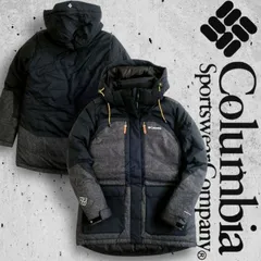 Columbia Sportswear コロンビア OMNI-WIND メランジ調切替 フード付 ナイロン ジップアップ ダウンジャケット ダウンコート レディース CU3YLG001 ブラック チャコールグレー ▲031▼30719k09