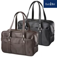 イーストボーイ スクールバッグ 合皮 5209300 ブラウン/ブラック 女子 中学/高校 EASTBOY 正規品