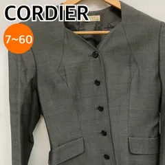 CORDIER コルディア アウター 長袖 ジャケット グレー 日本製 レディース 7~60サイズ 【CT2416】