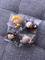 (まとめ売り) 鬼滅の刃 ちょこのっこ フィギュア (炭治郎 善逸 伊之助 禰豆子)