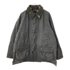 90年代 イングランド製 Barbour バブアー BEDALEビデイル オイルドジャケット ネイビー(メンズ C44/112CM)中古 古着 X0305