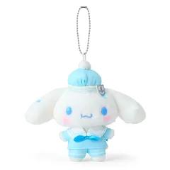 【数量限定】サンリオ(SANRIO) マスコットホルダー（セーラーカラー） シナモロール ポリエステル・スチール 対象年齢6才以上 061743