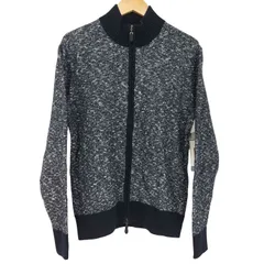 ニューヨーカー NEWYORKER ウール混 ニット ブルゾン ジャケット ジップ カーディガン メンズ import：M 