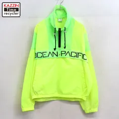 80s vintage oceanpacific ハーフジップ ナイロンジャケット メンズ 表記Mサイズ