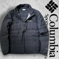 Columbia Sportswear コロンビア エコダウン OMNI-HEAT 熱反射性×弾力性 ナイロン キルティング 中綿入り ジャケット パデッドジャケット ブルゾン C14YMG304 ネイビー グレー ▲031▼30623h02