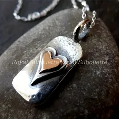 ネックレス ペンダント シルバーカラー 銀色 ハート 個性的 可愛い レディース ジュエリー 大人かわいい デイリー ガーリー フェミニン イベント パーティー