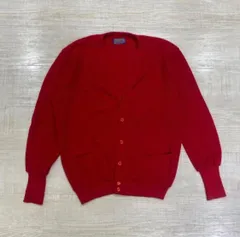 70's vintage PENDLETON ペンドルトン ウール カーディガン レッド wool cardigan red ヴィンテージ MADE IN USA サイズ L