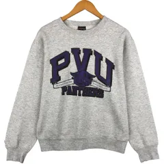 古着 90年代 ジャンスポーツ JANSPORT カレッジ キャラクタースウェットシャツ トレーナー USA製 メンズM相当 ヴィンテージ/eaa599792