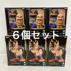 未開封 DRAGON BALL Z ドラゴンボールZ Grandista 孫悟空 Ⅱ SON GOKU Ⅱ DRAGON BALL ドラゴンボール History Box クリリン BANPRESTO フィギュア ６個セット LFQ736 f101