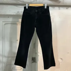 〜90s LEVI'S / リーバイス 525 イタリア製 ベロア コーデュロイ フレアパンツ サイズ29/32