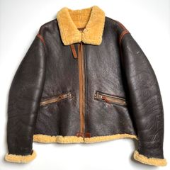 本革】Buzz Rickson's ムートンジャケット B-3 大戦モデル フライト