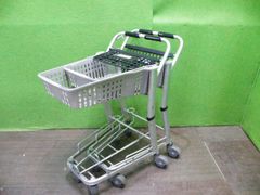 汚れ・キズ有り・現状品】KAWAJUN製 W150cm 折りたたみ平台ワゴン