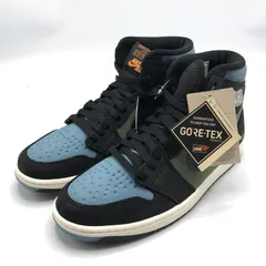 【中古】NIKE AIR JORDAN 1 Element GORE-TEX Noise Aqua and Light Olive スニーカー 28cm DB2889-003 ブラック ブルー グリーン ナイキ[10]