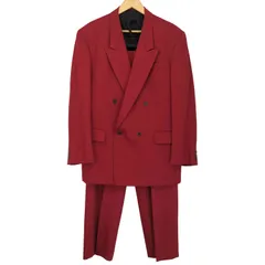 ミスタージュンコ Mr.JUNKO 3ピース ダブル ウール スーツセットアップ メンズ  M