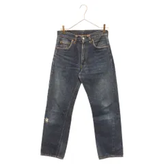 Levi's (リーバイス) 60s-70s VINTAGE 502 BIGE ボタン裏8 TALON42ジップ デニムパンツ インディゴ