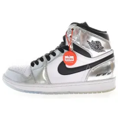 NIKE (ナイキ) AIR JORDAN 1 RETRO HI THINK 16 PASS THE TORCH AQ7476-016 エアジョーダン1 パスザトーチ ハイカットスニーカー US8/26cm AQ7476-016 ホワイト/シルバー