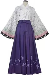 胡蝶しのぶ コスプレ衣装 着物 ハロウィン cosplay衣装 アニメ パーティー 変装 ステージ服 夏祭り 舞台装 撮影用 漫遊展