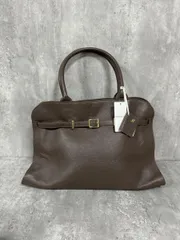 美品 KATHARINE ROSS キャサリンロス タグ付き 牛革 ハンド バッグ sizeM/茶 ■■◎レディース