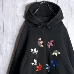 【海外モデル】宛 originals トレフォイル サークルロゴ刺繍 パーカー #90