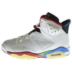 NIKE (ナイキ) 【観賞用 2008年製】 AIR JORDAN 6 RETRO OLYMPIC FLAG BEIJING エアジョーダン6 レトロ オリンピック フラッグ ペキン ハイカットスニーカー 325387-161