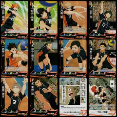 ハイキュー バボカ BREAK 烏野高校 12枚セット スターター デッキ コンプ 日向 影山 全員集合