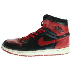 NIKE (ナイキ) AIR JORDAN 1 RETRO HIGH 332550-061 エアジョーダン 1 レトロハイ ハイカットスニーカー シューズ レッド/ブラック US9.5/27.5cm