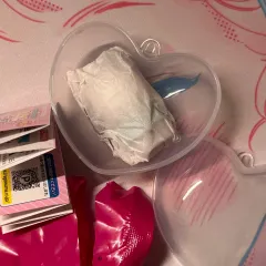 サンリオキャラクターズ ハート カプセル コレクション なかよし マスコット ポチャッコ キーホルダー