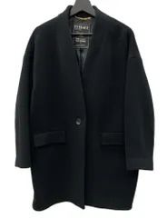 ジャーナルスタンダード JOURNAL STANDARD ベイクルーズ レサージュ L’ESSAGE コクーンコート ミドル丈 ウール WOOL BLACK 黒 23-020-370-0000-3-0 コート 無地 ブラック Fサイズ 104LT-266のサムネイル