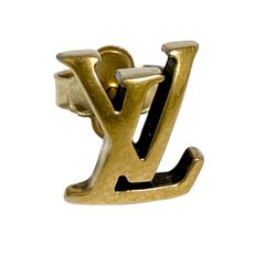 LOUIS VUITTON ピアス モノグラム ロウ LV M03830 片耳 - メルカリ