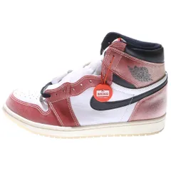 NIKE (ナイキ) ×Trophy Room AIR JORDAN 1 RETRO HIGH OG SP F&F DA2728-100 トロフィールーム エアジョーダン シカゴ フレンズ&ファミリー ハイカットスニーカー
