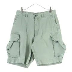POLO RALPH LAUREN (ポロラルフローレン) 90s POLO 67CHINO カーゴショーツ ハーフパンツ グリーン