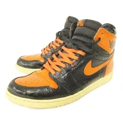 ナイキ NIKE AIR JORDAN 1 RETRO HIGH OG SHATTERED BACKBOARD 555088-028 スニーカー エア ジョーダン 1  US11 29cm オレンジ