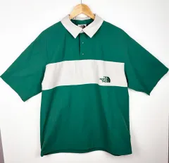 THE NORTH FACE ホワイトラベル ブレンド ハーフボタン ウォームアップ 半袖 Tシャツ