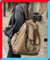 新品 ナイロンリュック レディース 多収納 2WAYショルダートートバッグ マザーズバッグ 学生 通学 ユニセックス【送料無料】