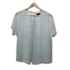 EMPORIOARMANI(エンポリオアルマーニ) 半袖カットソー サイズ44 L レディース美品  - ライトブルー×ライトパープル×ダークイエロー