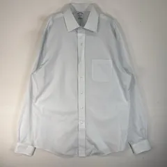 古着 ブルックスブラザーズ Brooks Brothers 長袖シャツ カラーステイ REGENT 胸ポケ L  ブルー系 チェック メンズ