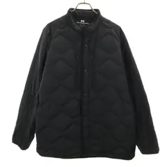 UNIQLO ユニクロ White Mountaineering ホワイトマウンテニアリング コラボ リサイクルハイブリッド ダウンジャケット XL ブラック メンズ 古着