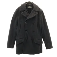 GAP ギャップ ウールブレンド ピーコート M ダークグレー メンズ 古着のサムネイル