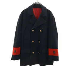 TAKESHI YAJIMA タケシヤジマ ピーコート 3 ネイビー メンズ 古着