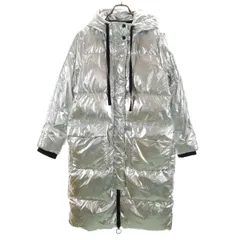 GAP ギャップ ダウンコート S シルバー レディース 古着