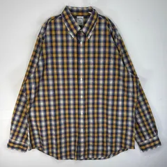 古着 ブルックスブラザーズ Brooks Brothers 長袖シャツ チェック REGENT 胸ポケ XL  イエロー系 マルチカラー メンズ