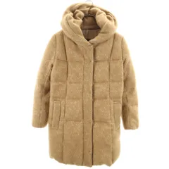 UNTITLED アンタイトル ダウンコート 2 ベージュ レディース 古着