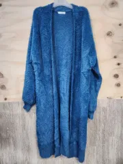 514) レディース ソフト ロングカーディガン